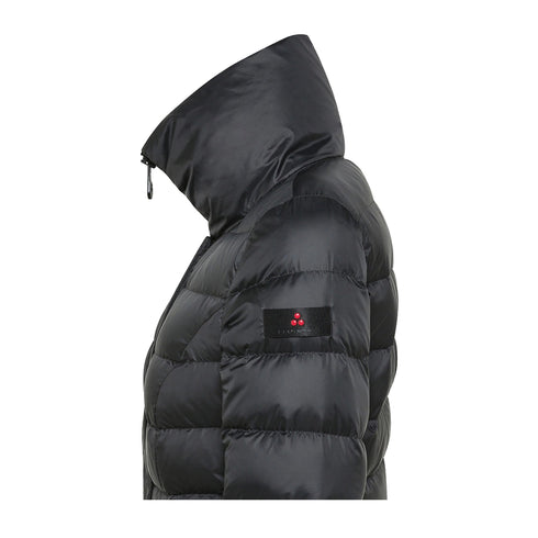 PEUTEREY Piumino lungo Piumino Donna Slim collo ampio Nero A24 - PEUTEREYSOBCHACKMQS02 - NER - 44 - Francavilla Moda